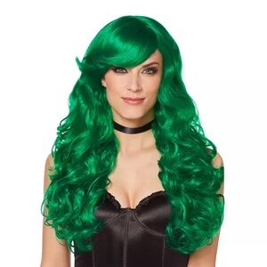 SPIRIT GREEN CURLS WIG